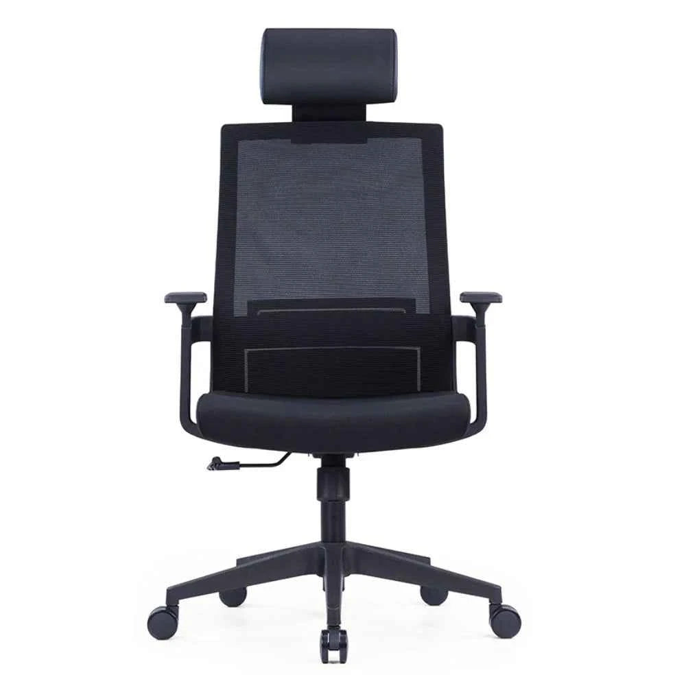 Clara Ergonomic High Back Chair (Black)