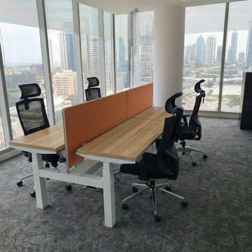 Height Adjustable Desk - Modern Office Furniture Dubai