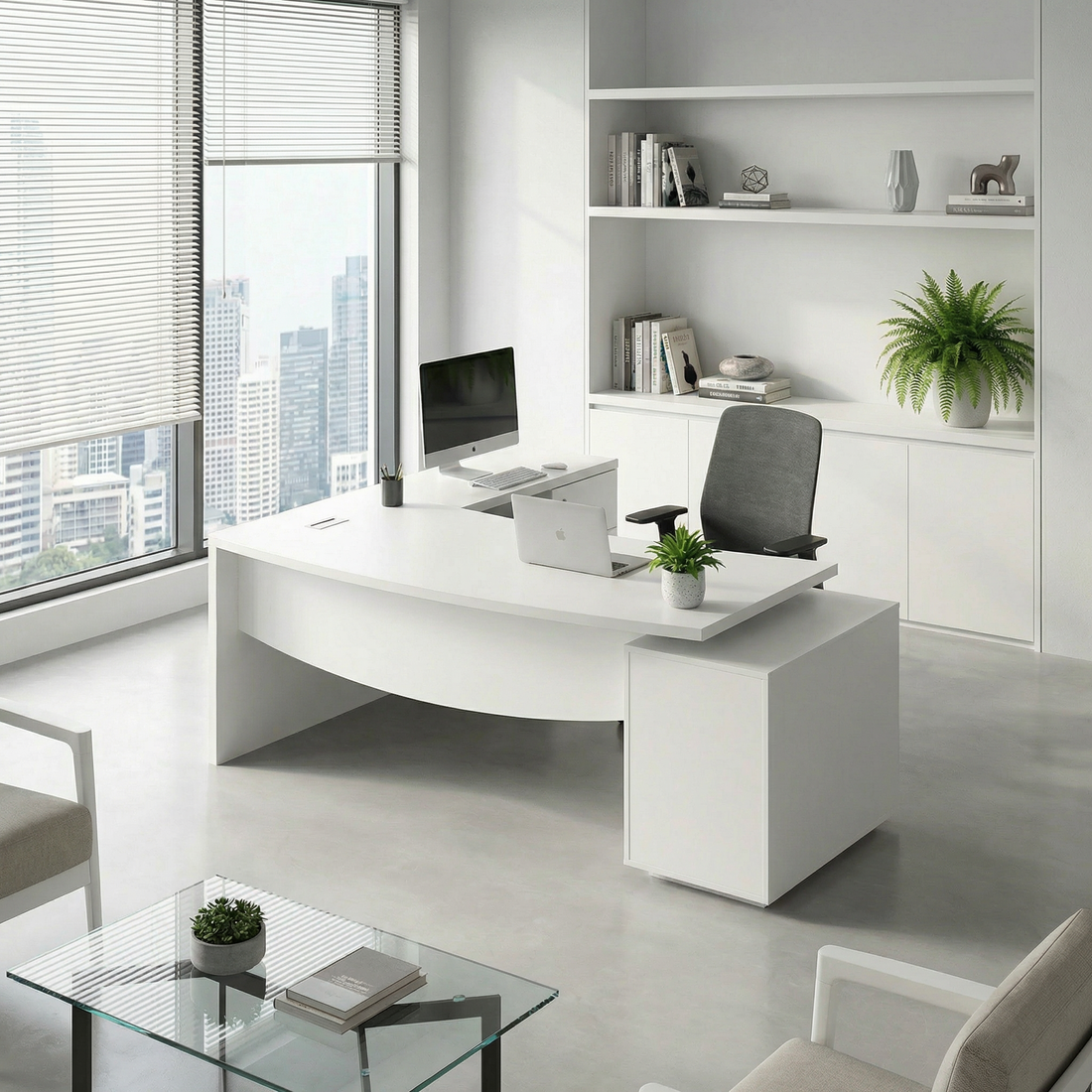 Sophia Modern Executive Table | Large Corporate Desk Dubai