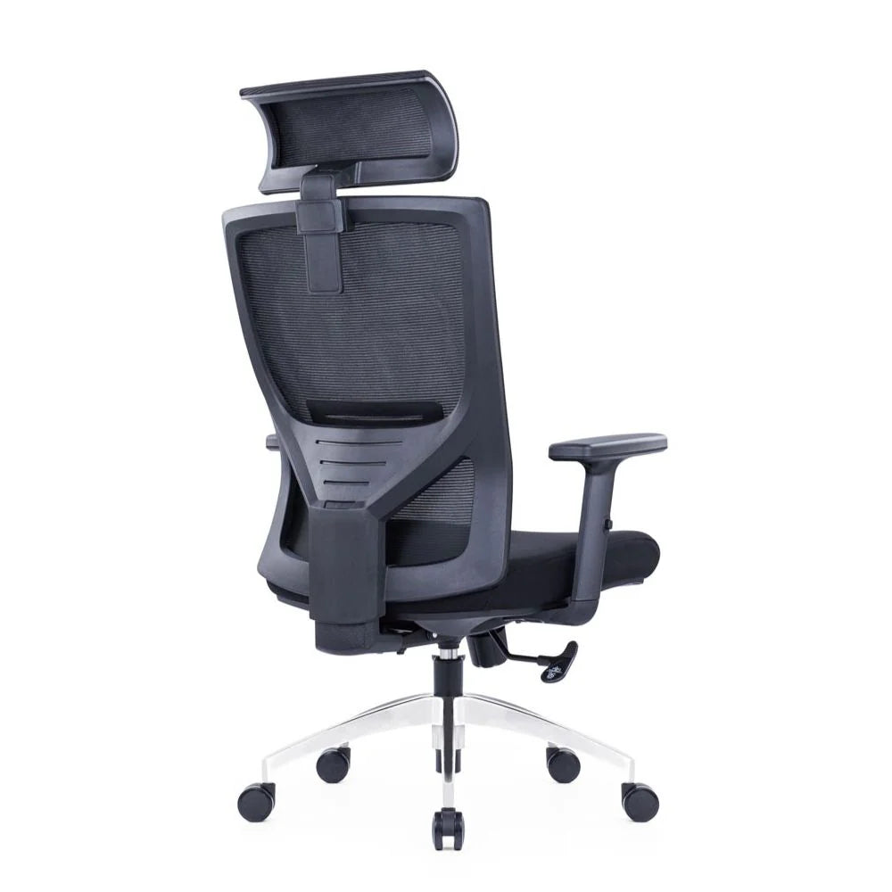 Ella Ergonomic High Back Chair (Black)