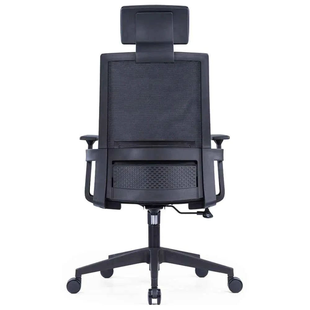 Clara Ergonomic High Back Chair (Black)