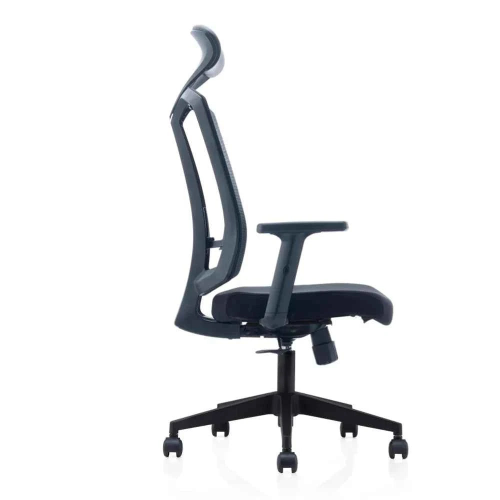 Mia Nylon Base Executive Chair (Black)