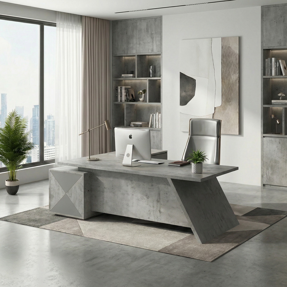 Joris Modern Executive Table  Corporate Office Desk Dubai