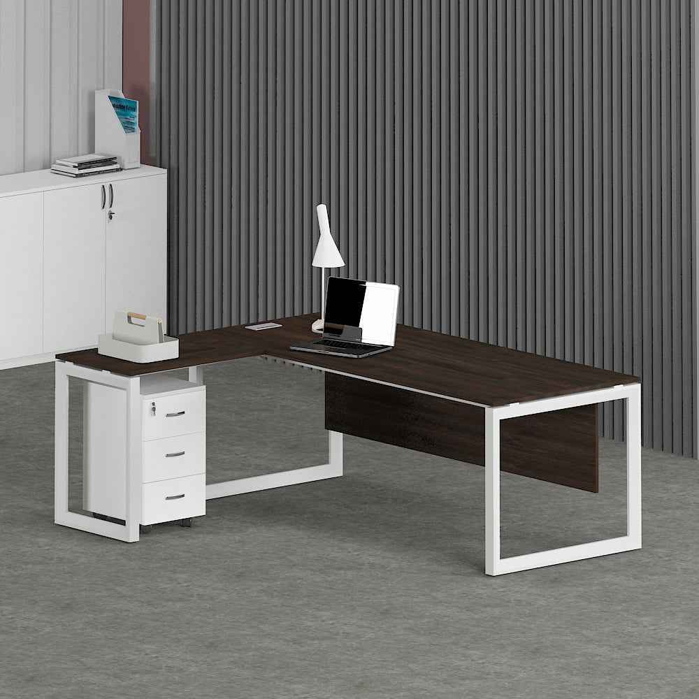 Solana L-Shaped Executive Desk