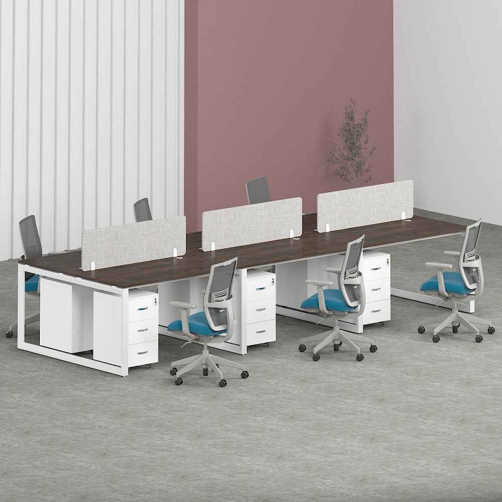 Solana Workstation In Loop Leg-6 Person (Face To Face)