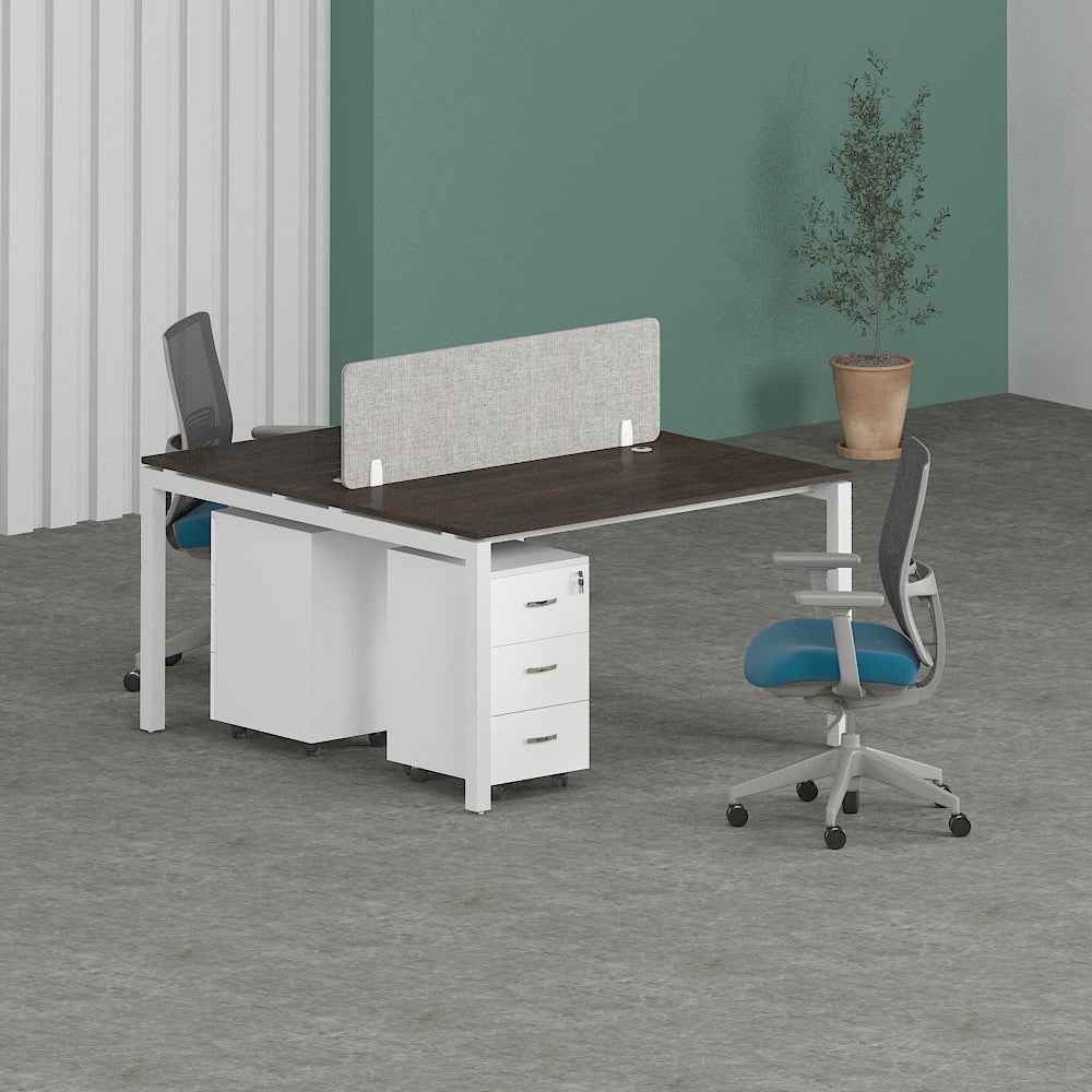 Matrix Workstation In Loop Leg-2 Person (Face To Face)