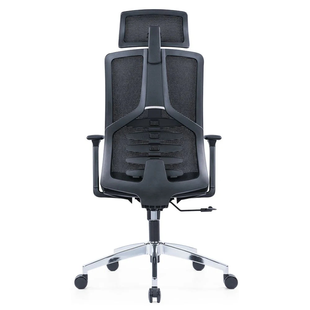 Lena Ergonomic High Back Chair (Black)