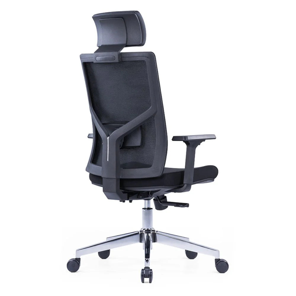 Lea Ergonomic High Back Chair (Black)