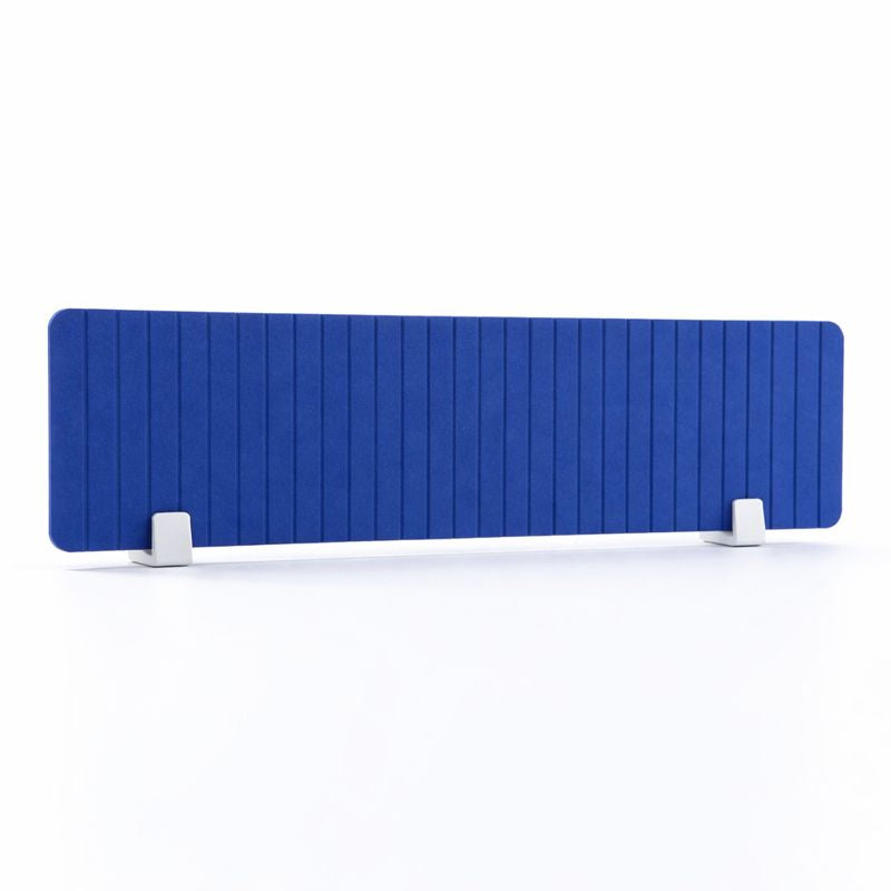 Acoustic Desk Divider with 2 Clips Noise Reduction Privacy Panel for Workstations, Desks and Modern Office ( Royal Blue )