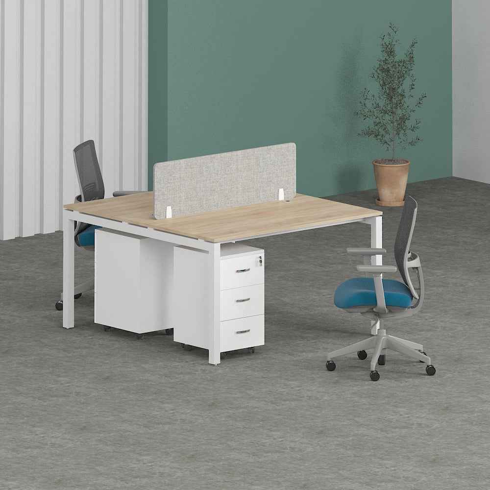Matrix Workstation In Loop Leg-2 Person (Face To Face)