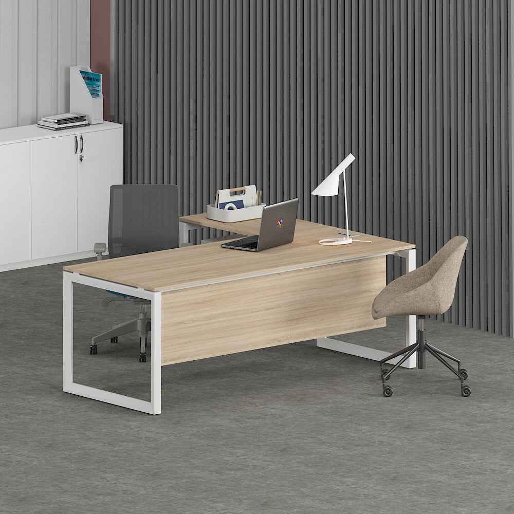 Solana L-Shaped Executive Desk