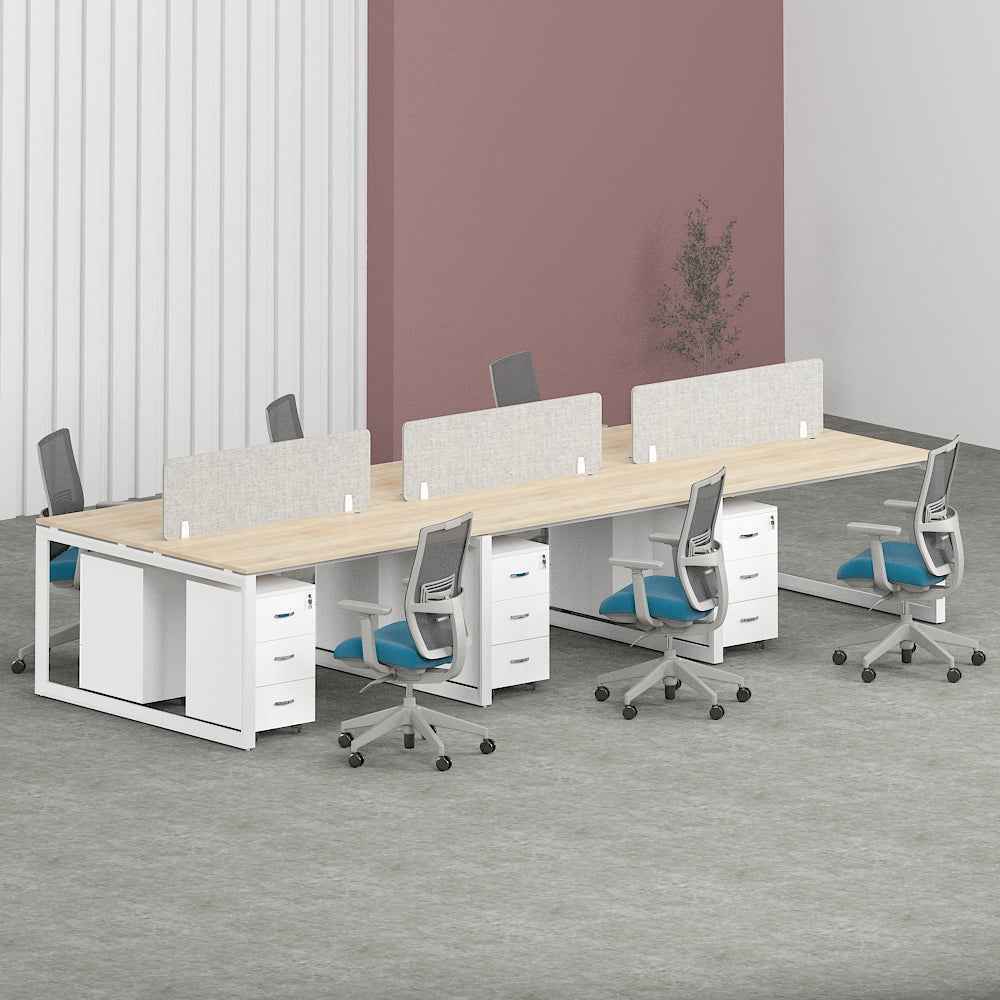 Solana Workstation In Loop Leg-6 Person (Face To Face)