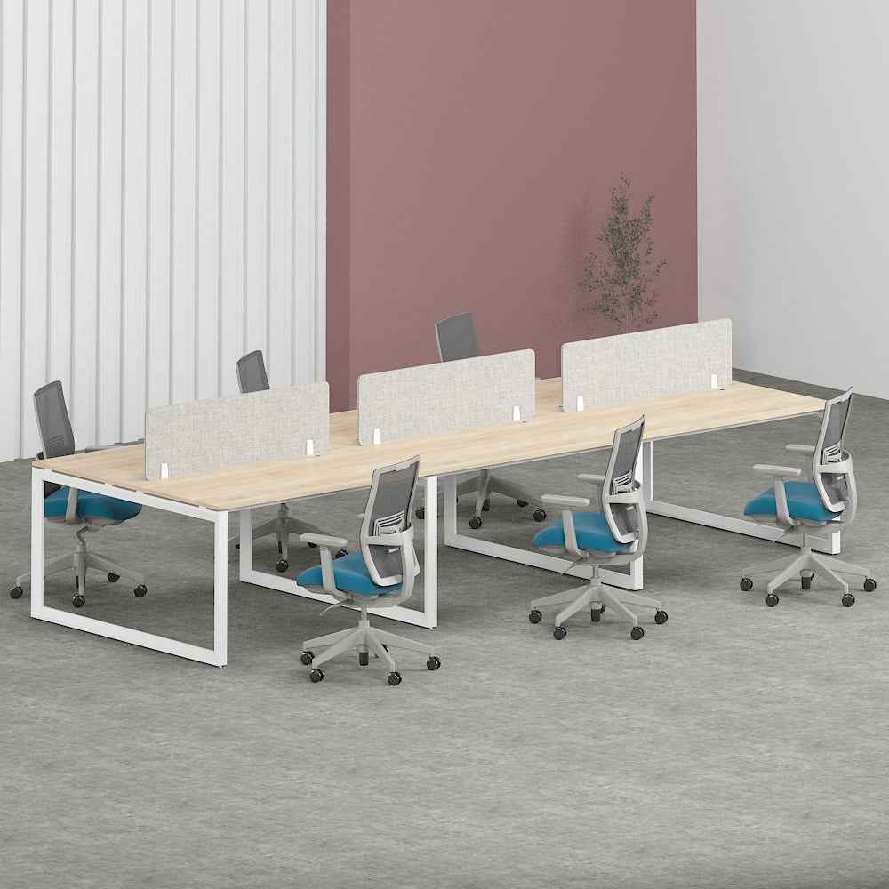 Solana Workstation In Loop Leg-6 Person (Face To Face)