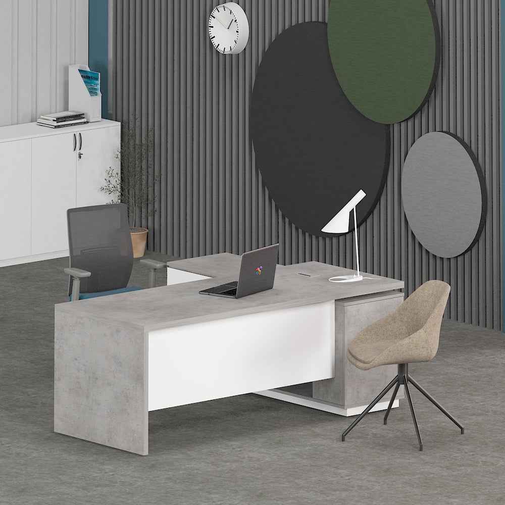 Andrey Executive Table - Modern Office Furniture Dubai