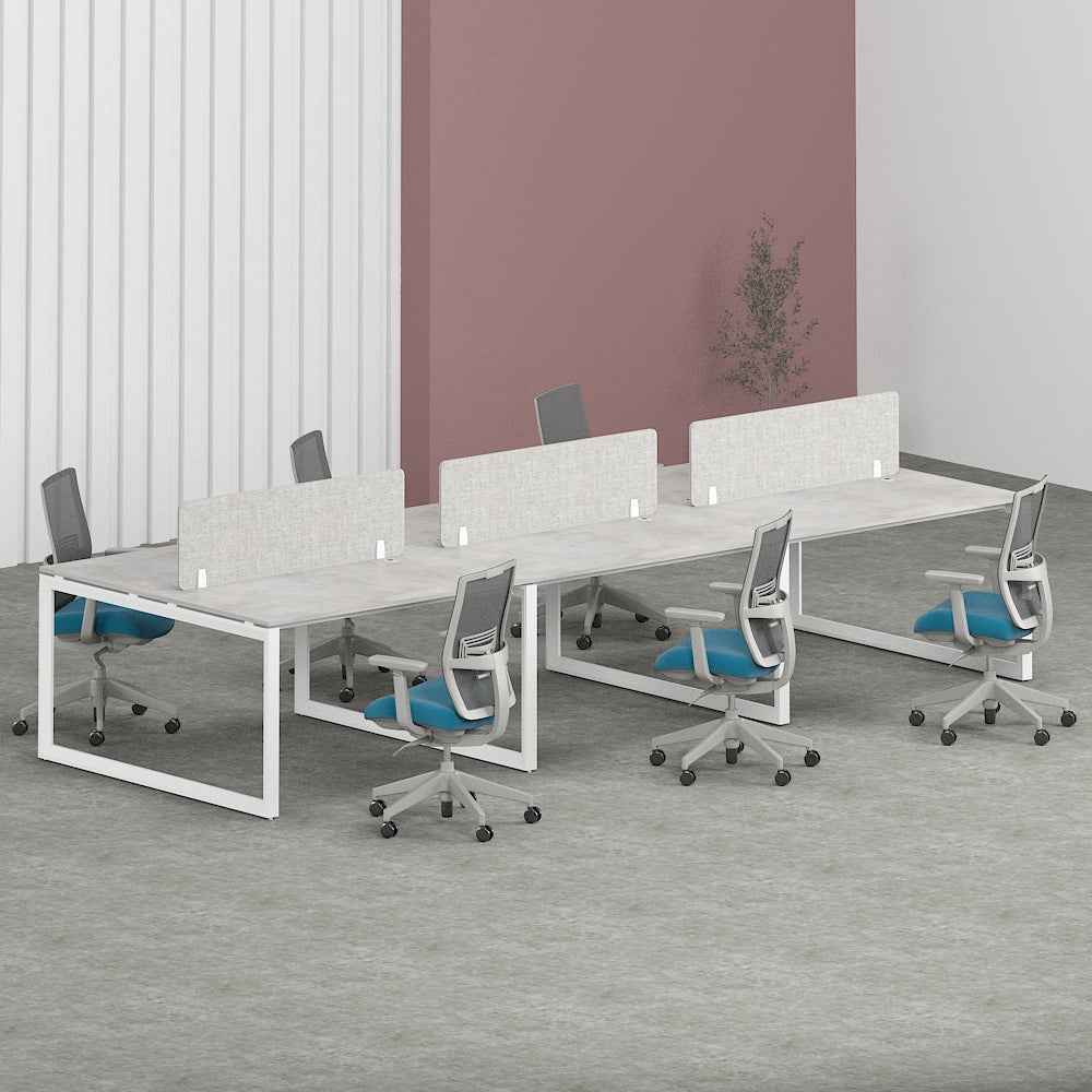 Solana Workstation In Loop Leg-6 Person (Face To Face)