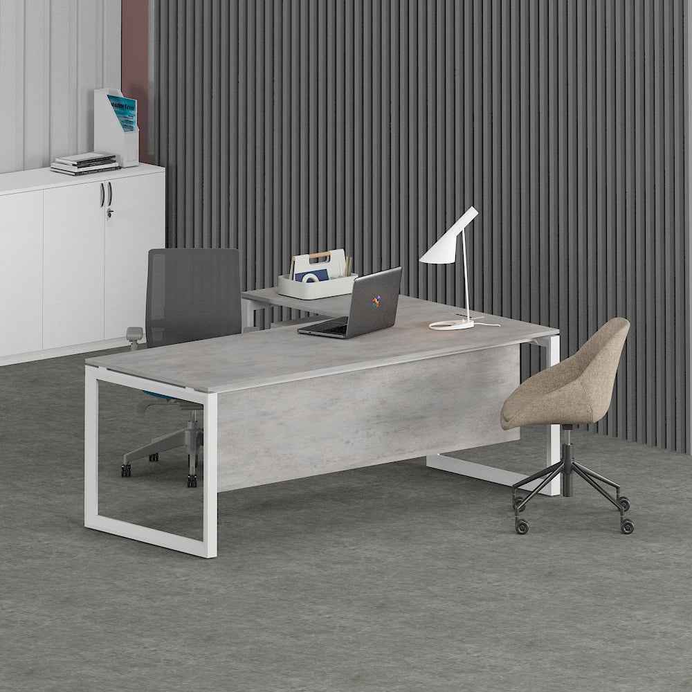 Solana L-Shaped Executive Desk