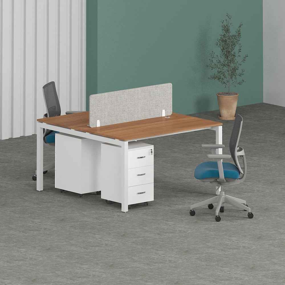 Matrix Workstation In Loop Leg-2 Person (Face To Face)