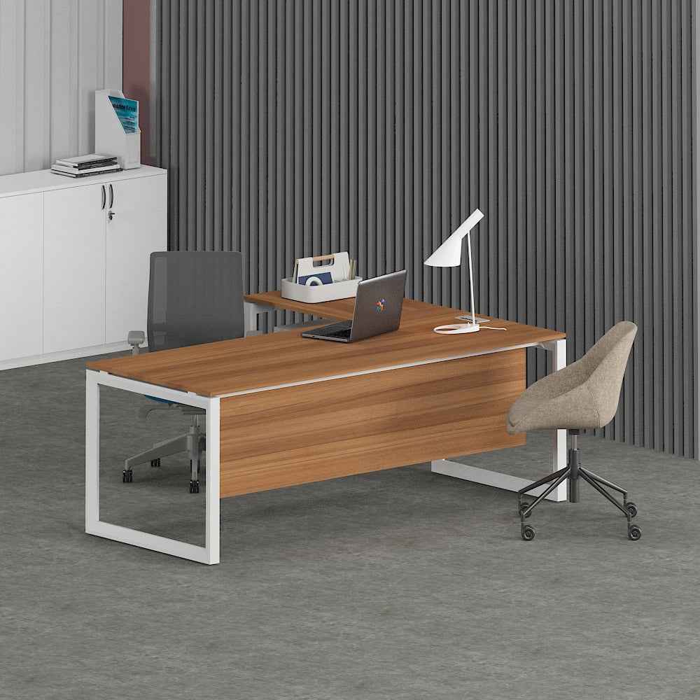Solana L-Shaped Executive Desk