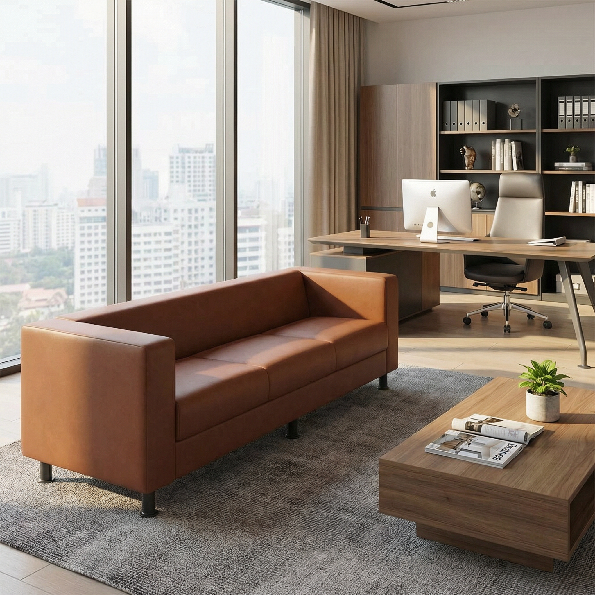 Novara Living Three Seater Sofa