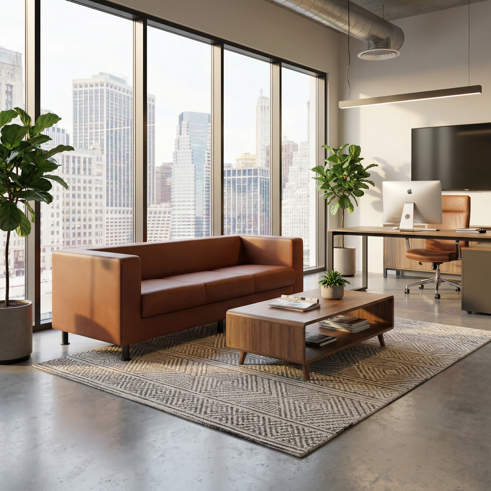 Novara Living Three Seater Sofa