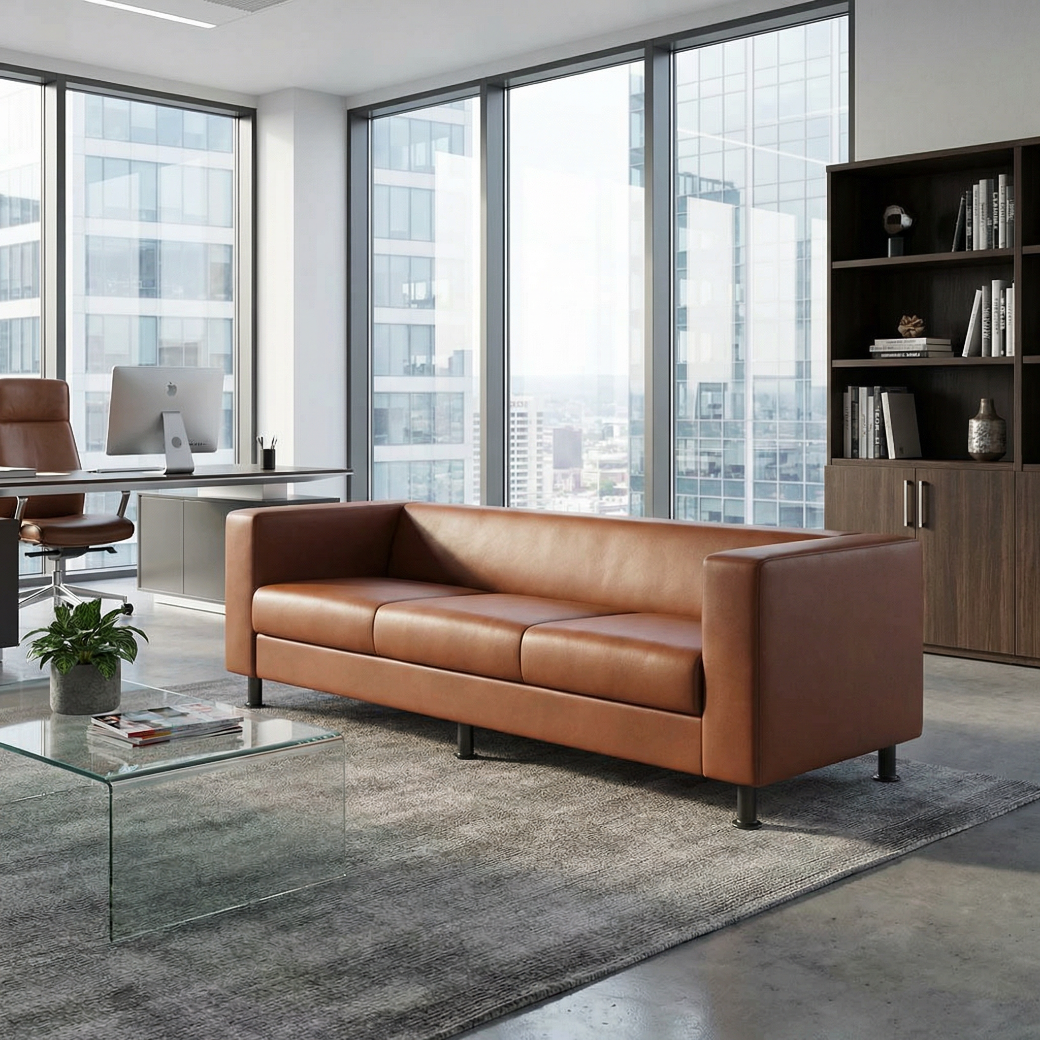 Novara Living Three Seater Sofa