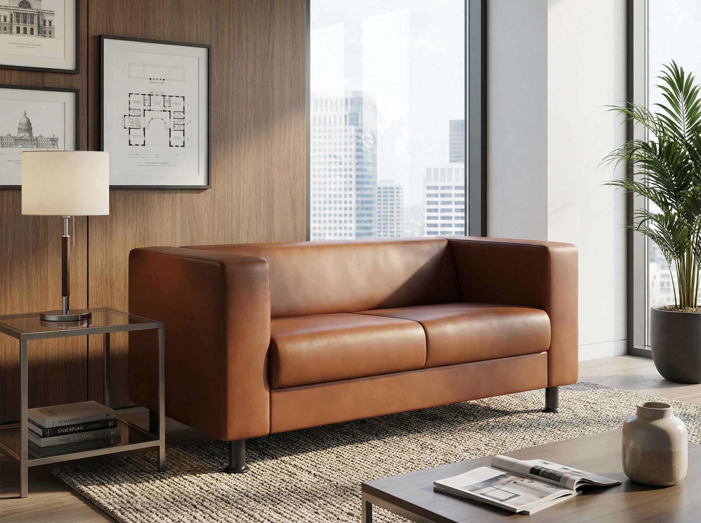 Novara Living Two Seater Sofa