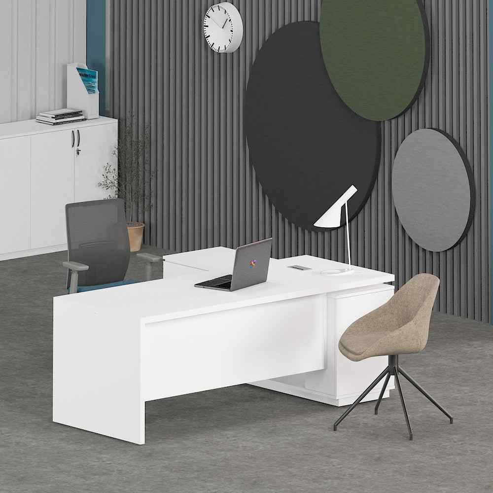 Sasha Executive Table - Modern Office Furniture Dubai