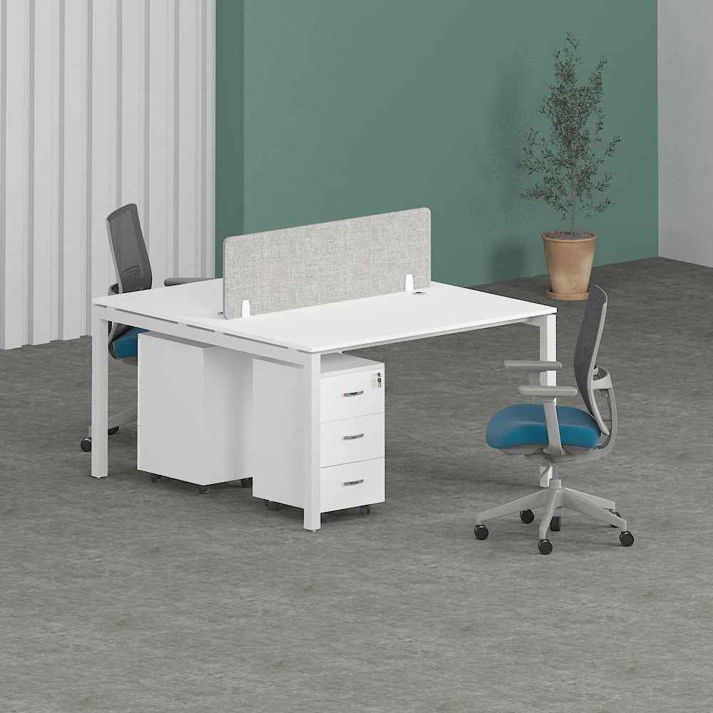 Matrix Workstation In Loop Leg-2 Person (Face To Face)