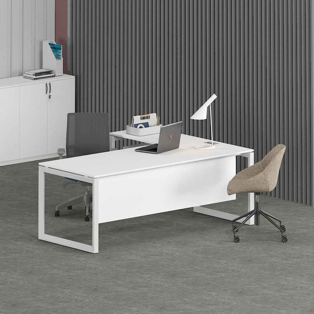 Solana L-Shaped Executive Desk