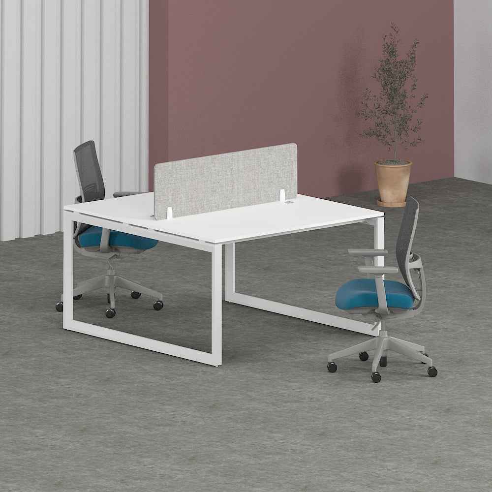 Solana Workstation In Loop Leg-2 Person (Face To Face)