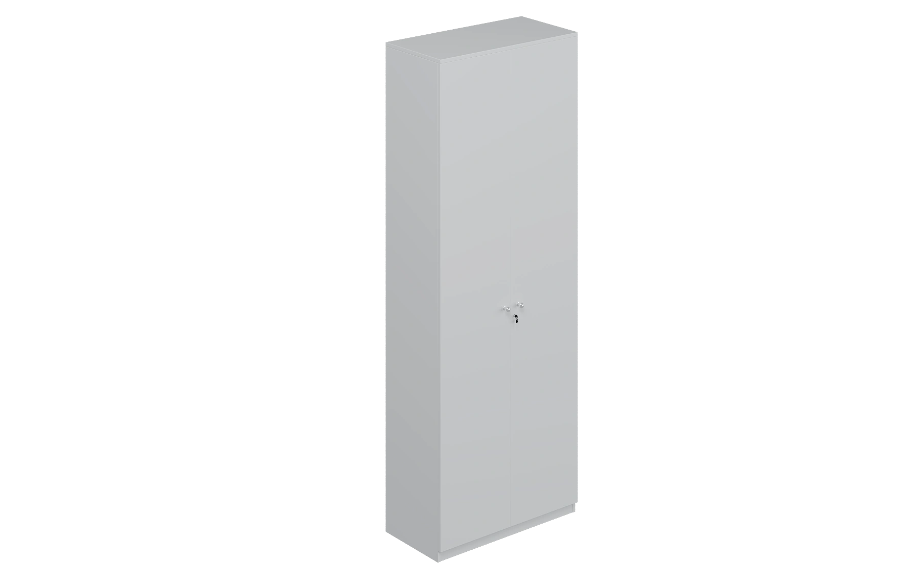 White Two-Door Full Height Storage (File) Cabinet