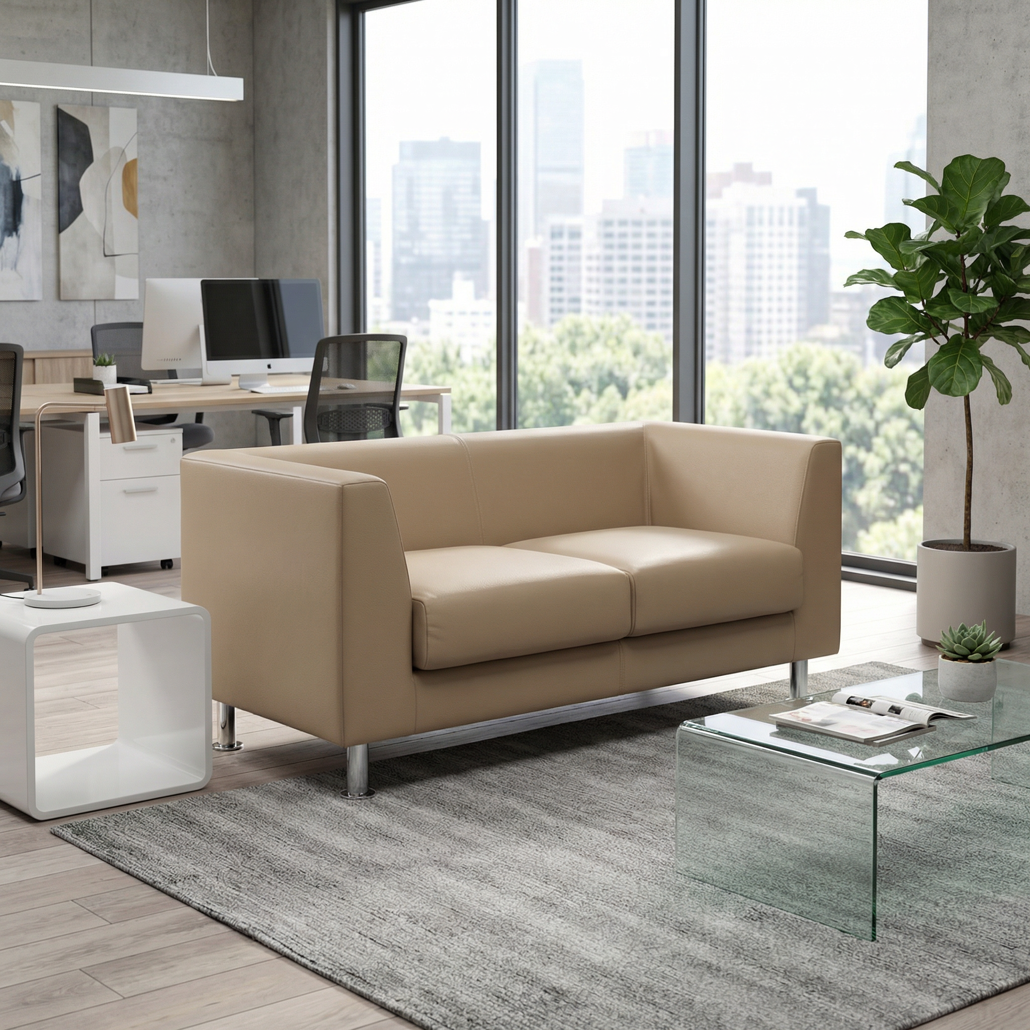 Zentara Three Seater Sofa