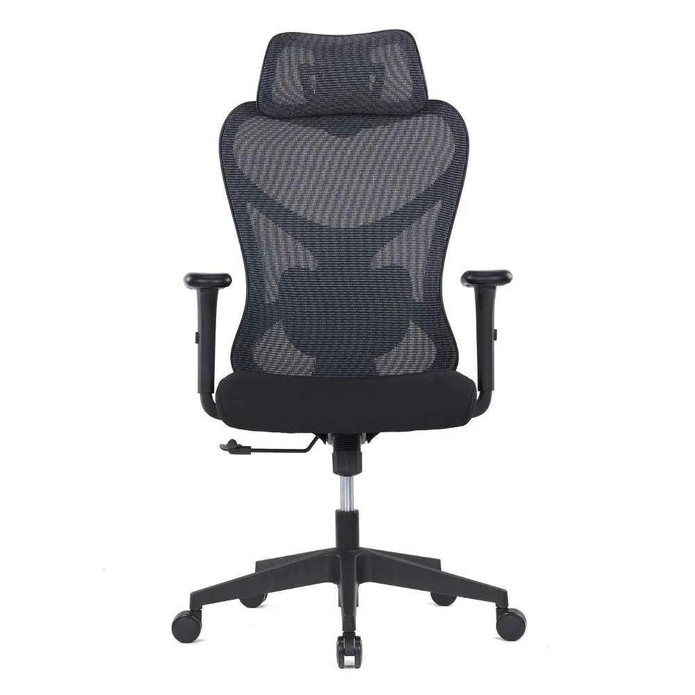 Lina Ergonomic High Back Chair (Black)