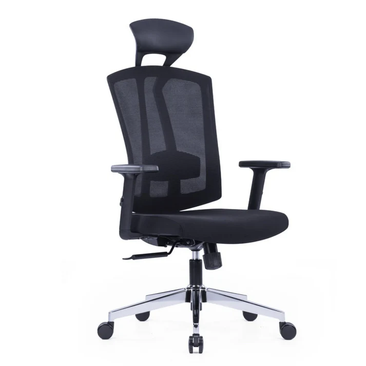 Mia Ergonomic High Back Chair (Black)