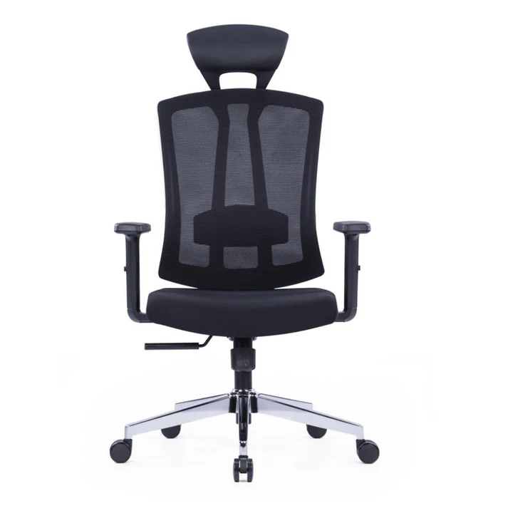 Mia Ergonomic High Back Chair (Black)