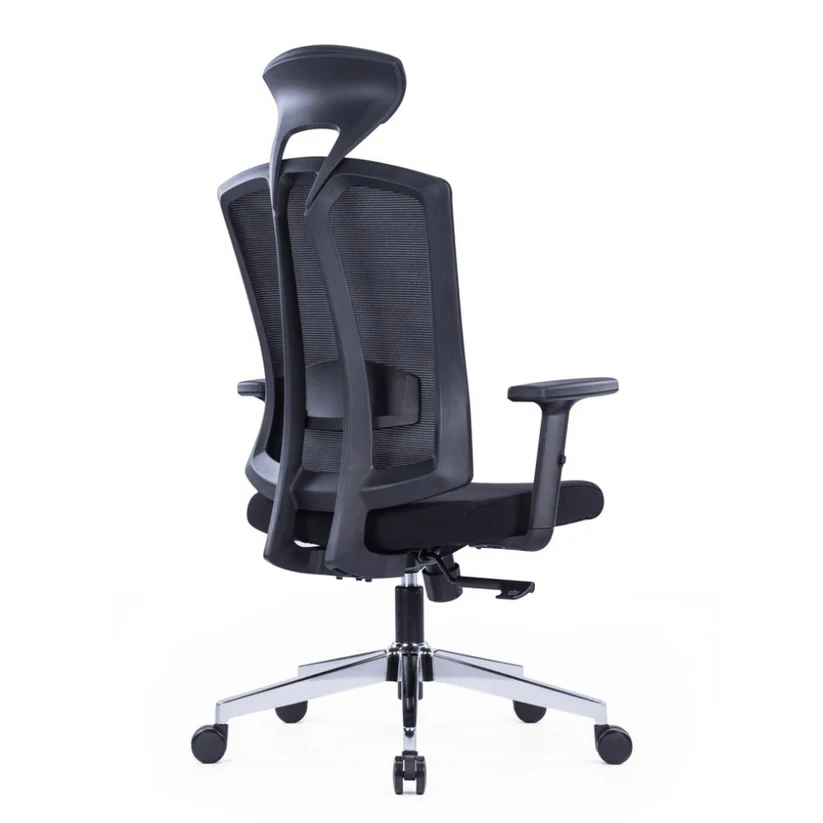Mia Ergonomic High Back Chair (Black)