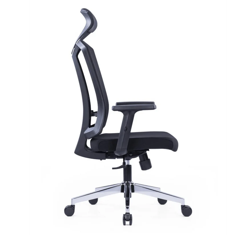 Mia Ergonomic High Back Chair (Black)